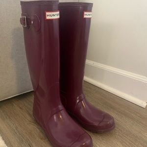 Hunter rain boots